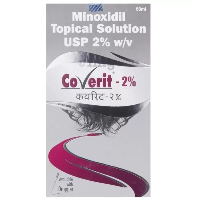 Coverit 2% solution for hair loss